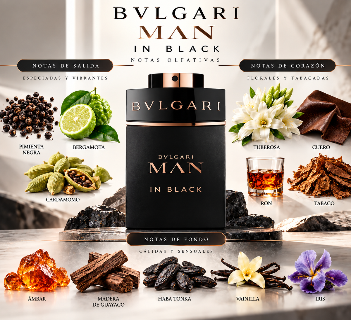 MAN IN BLACK - BVLGARI