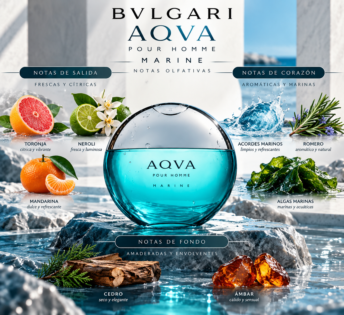 AQVA POUR HOMME MARINE - BVLGARI