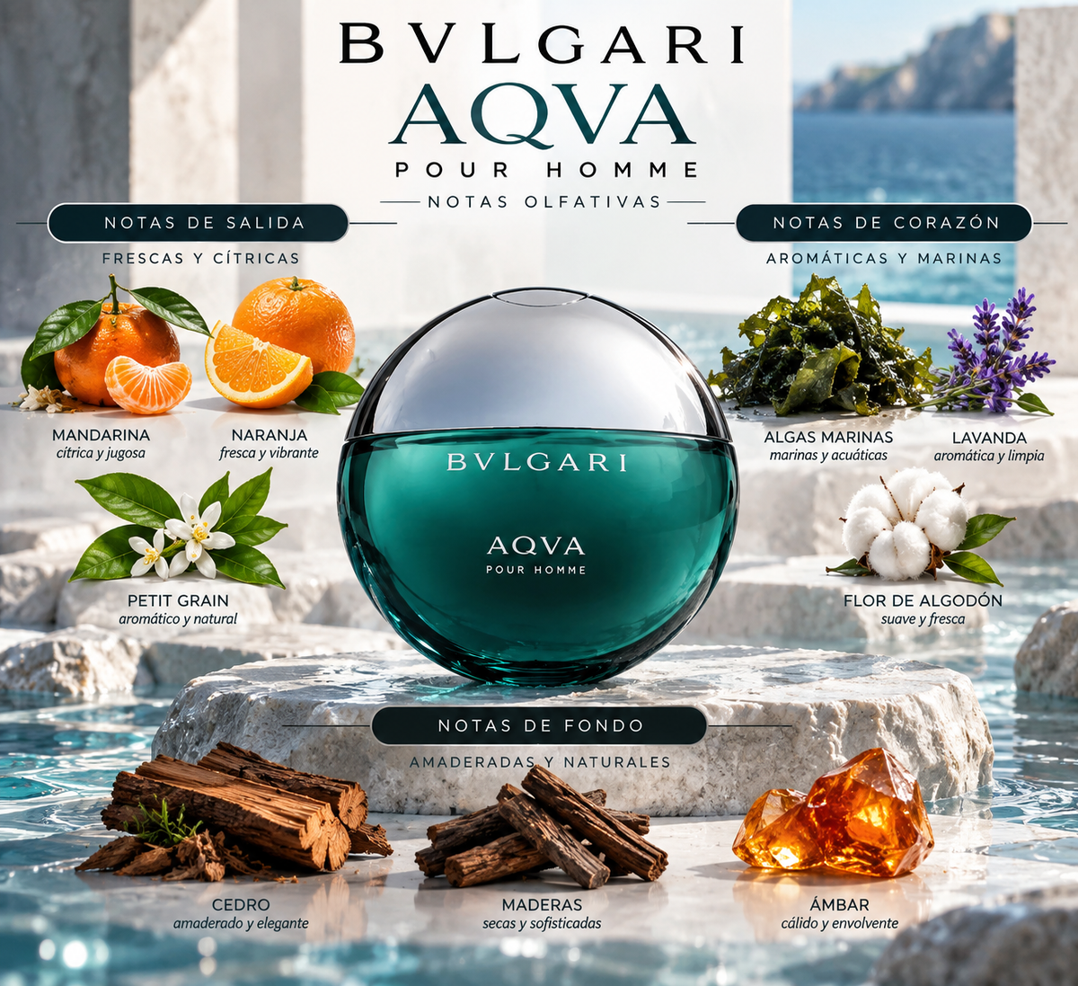 AQVA POUR HOMME - BVLGARI